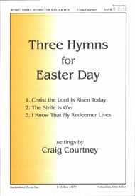 Three Hymns for Easter Day SATB choral sheet music cover Thumbnail